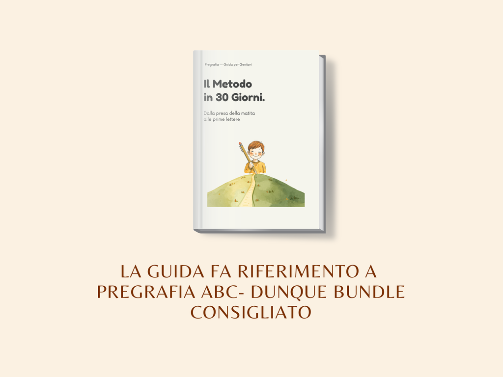Pregrafia - Guida 30 giorni