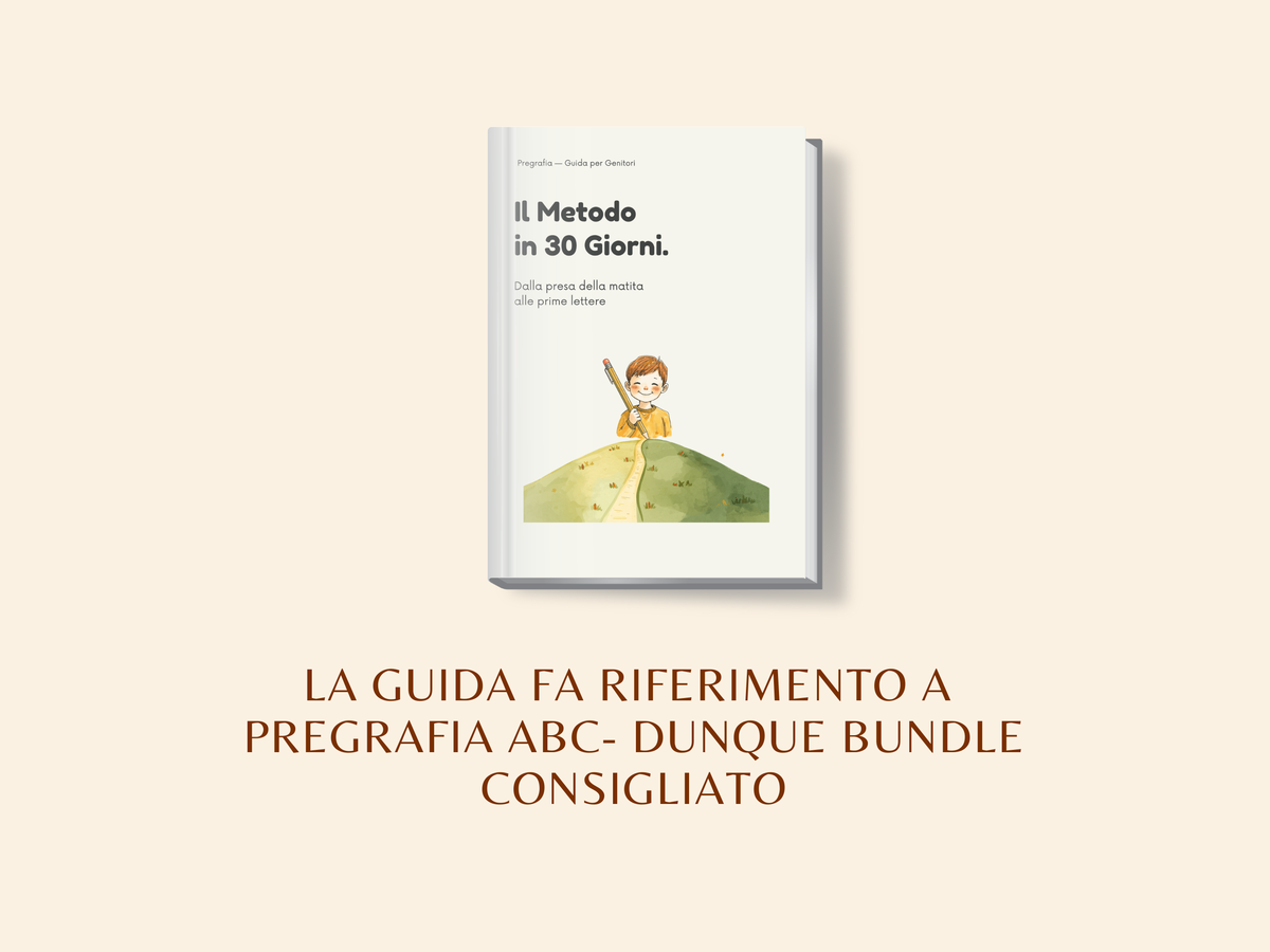 Pregrafia - Guida 30 giorni